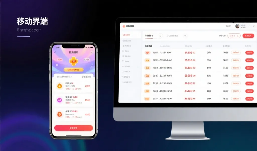 多端适配的开奖信息展示界面设计草图
